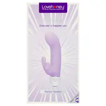 Tesco Lovehoney frisky rabbit vibrator purple offer