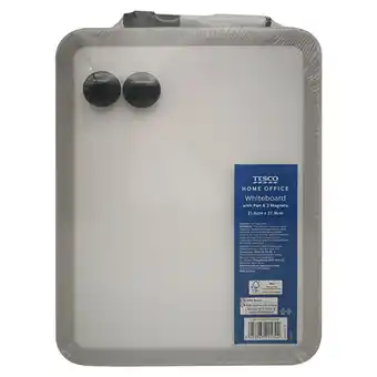 Tesco Tesco dry erase white board, assorted trim offer