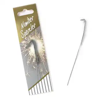 Tesco Number 1 cake sparkler offer