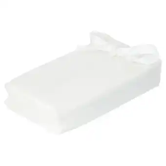 Tesco Fred&flo 2 pack moses fitted sheets white offer