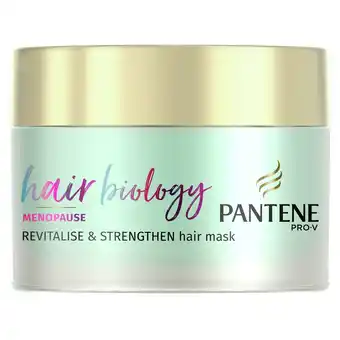 Tesco Pantene biology menopause hair mask 160ml offer
