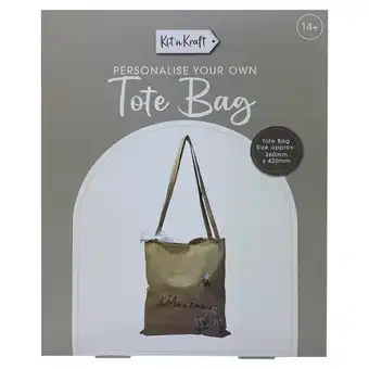 Tesco Kit & kraft design your own tote bag offer