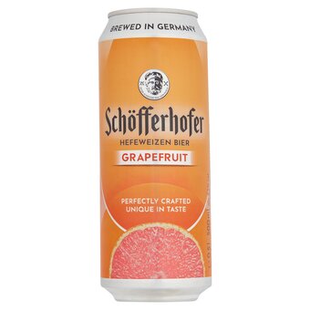 Tesco Schofferhofer grapefruit can 500ml offer