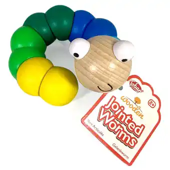 Tesco Wooden jointed worm offer
