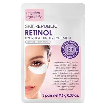 Tesco Skin republic 3 retinol under eye patch 9.6g offer