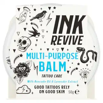 Tesco Ink revive multi purpose balm tattoo care 50g offer