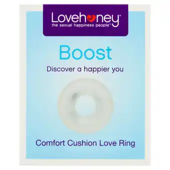 Tesco Lovehoney boost comfort cushion love ring offer