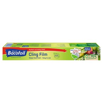 Tesco Bacofoil pvc free cling film 32.5cm x 50mtr offer