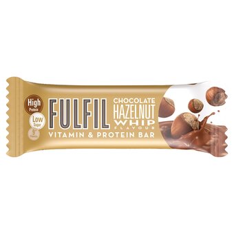 Tesco Fulfil chocolate hazelnut whip vitamin & protein bar 40g offer