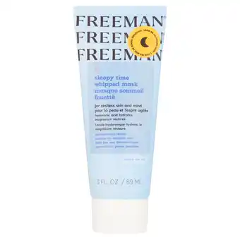 Tesco Freeman sleepy time whipped face mask 89ml offer