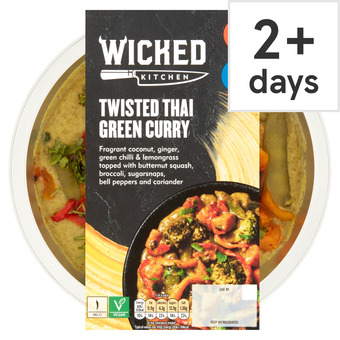Tesco Wicked kitchen twisted thai green curry 550g offer