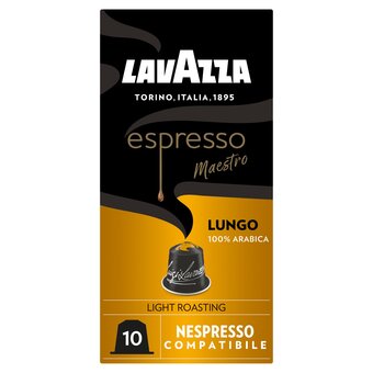 Tesco Lavazza espresso lungo coffee capsules x10 45g offer