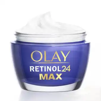 Tesco Olay retinol 24 max night face cream fragrance free 50ml offer