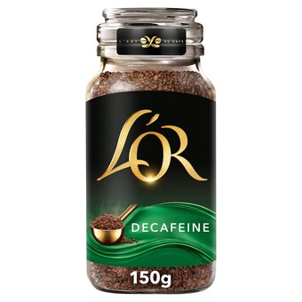 Tesco L'or. decafeine instant coffee 150g offer