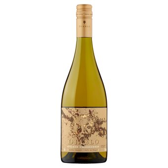 Tesco Diablo golden chardonnay white wine 75cl offer