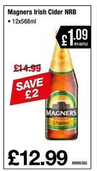 Makro Magners irish cider nrb offer
