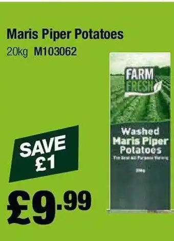 Makro Maris piper potatoes offer