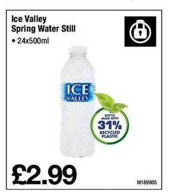 Makro Ice valley spring water still offer
