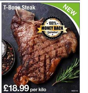 Makro T-bone steak offer