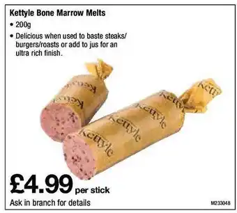 Makro Kettyle bone marrow melts offer