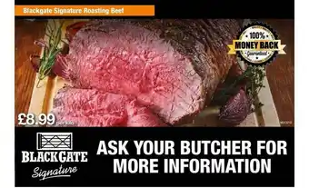 Makro Blackgate signature roasting beef offer