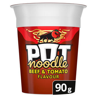 Iceland Pot noodle beef & tomato 90 g offer