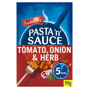 Iceland Batchelors pasta 'n' sauce tomato, onion & herb 99g offer