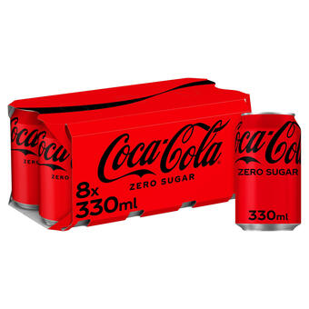 Iceland Coca-cola zero sugar 8 x 330ml offer