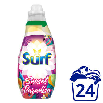 Iceland Surf limited edition concentrated liquid laundry detergent sunset paradise 24 washes offer