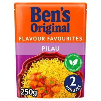 Iceland Bens original pilau microwave rice 250g offer