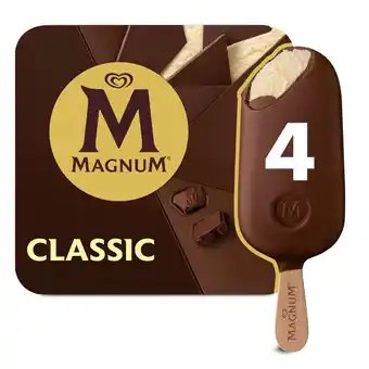 Magnum classic ice cream sticks 4 x 100 ml