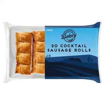 Iceland Iceland 20 cocktail sausage rolls 320g offer