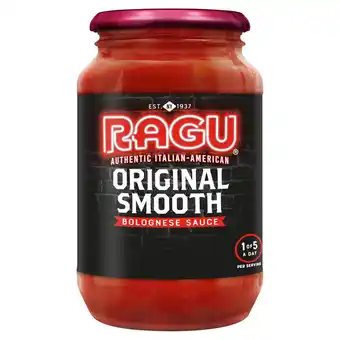 Iceland Ragu original smooth bolognese sauce 500g offer