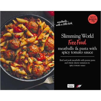 Iceland Slimming world meatballs & pasta with spicy tomato sauce 550g offer