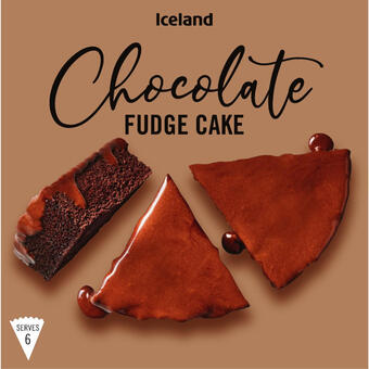 Iceland Iceland chocolate fudge cake 450g offer