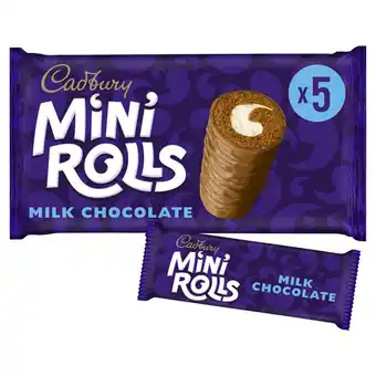 Iceland Cadbury milk chocolate mini rolls cakes x5 offer