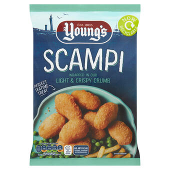 Iceland Young's scampi 220g offer