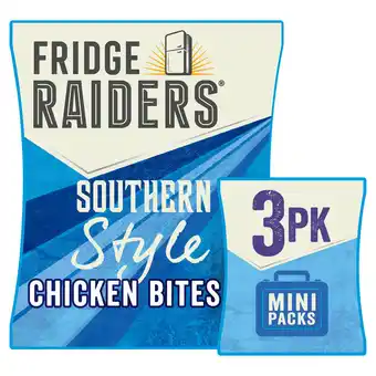 Iceland Fridge raiders southern style chicken bites mini packs 3 x 22.5g offer