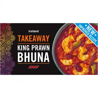 Iceland Iceland king prawn bhuna 375g offer
