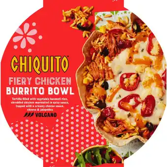 Iceland Chiquito® fiery chicken burrito bowl 460g offer