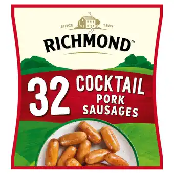 Iceland Richmond 32 cocktail pork sausages 448g offer