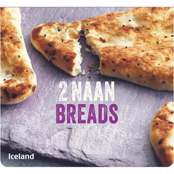 Iceland Iceland 2 naan breads 220g offer