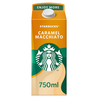 Iceland Starbucks mulitserve caramel macchiato iced coffee 750ml offer