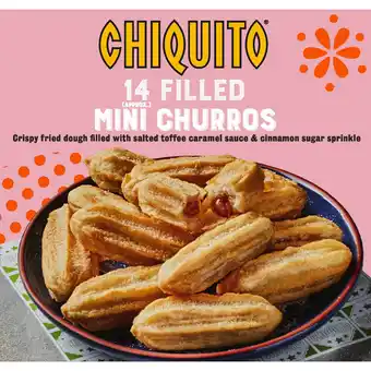 Iceland Chiquito® 14 (approx.) filled mini churros 300g offer
