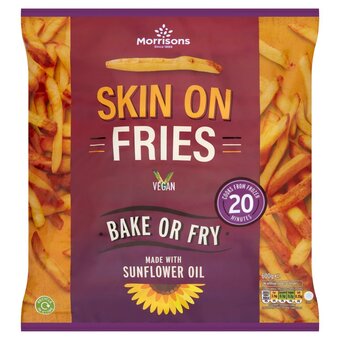 Morrisons Morrisons skin on fries offer