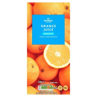 Morrisons Morrisons orange juice from concentrate smooth offer