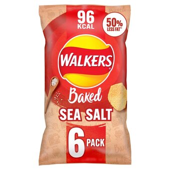 Morrisons Walkers baked crisps sea salt offer