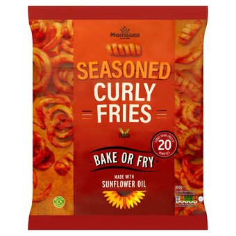 Morrisons Morrisons seasoned curly fries offer