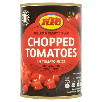 Morrisons Ktc chopped tomatoes offer