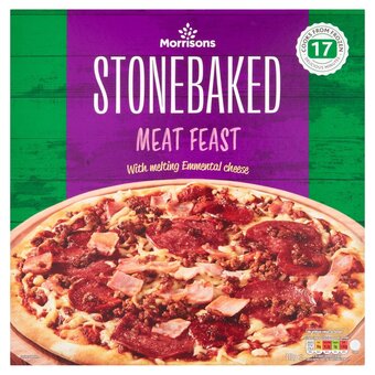 Morrisons Morrisons stonebaked meat feast offer